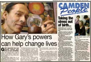 Camden People article about how Gary's powers can help change lives